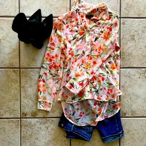 IMNYC Floral Print Blouse